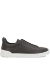 Zegna Triple Stitch™ Sneakers In Gray