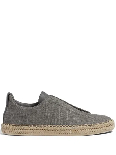 ZEGNA TRIPLE STITCH SNEAKERS