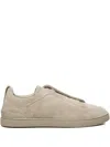Zegna Triple Stitch Espadrille Slip-on Sneaker In Neutrals