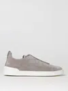 ZEGNA TRIPLE STITCH™ SUEDE LOW TOP SNEAKERS,397495020