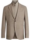 Zegna Trofeo™ Blazer In Neutrals