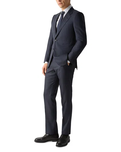 Zegna Trofeo Regular Fit Wool Suit In Blue