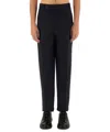 Zegna Straight Leg Pants In Black