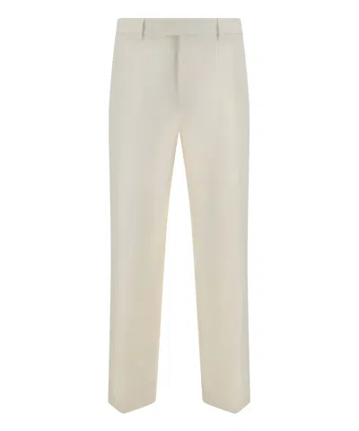 Zegna Trousers In White
