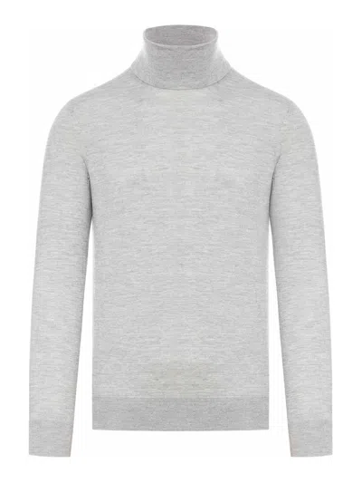 Zegna Turtleneck In Gris