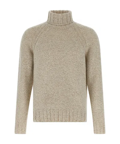 ZEGNA ZEGNA TURTLENECK KNITTED JUMPER
