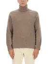 Zegna Ribbed Turtleneck Sweater Long Sleeves