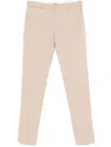 Zegna Belt-loop Casual Pants In Neutrals