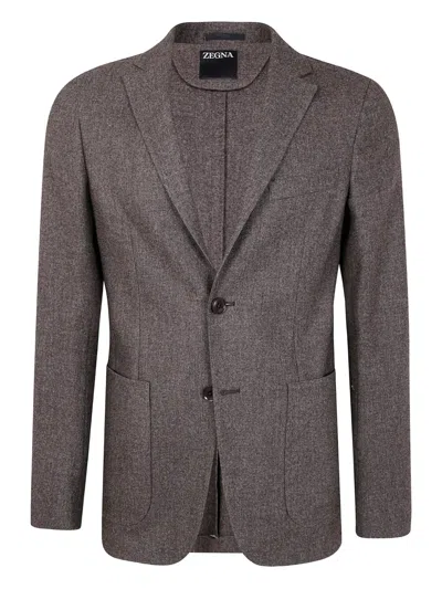 ZEGNA TWO-BUTTON JACKET