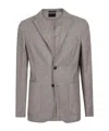 Zegna Lux Tailoring Formal Jacket In Gray