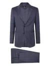 Zegna Two-button Wool Suit In Gray