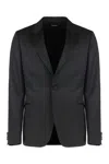 Zegna Single-breasted Tailored Suit In Black