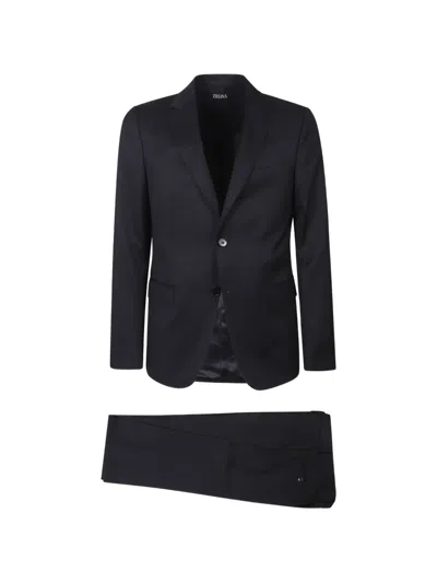 Zegna Two-piece Suit In Black