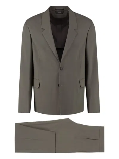 Zegna Two-piece Suit In Green