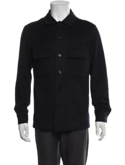 Pre-owned Zegna Utility Jacket In Black