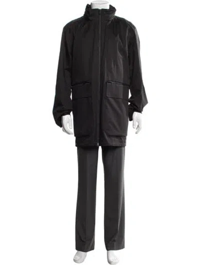 Pre-owned Zegna Utility Jacket In Black