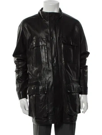 Pre-owned Zegna Utility Jacket In Brown