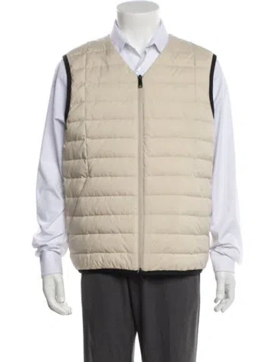 Pre-owned Zegna Vest In Neutral