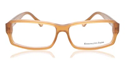 Zegna Vz3556 0t91 Occhiali Da Vista Marroni Per Uomo (solo Montatura) In Brown