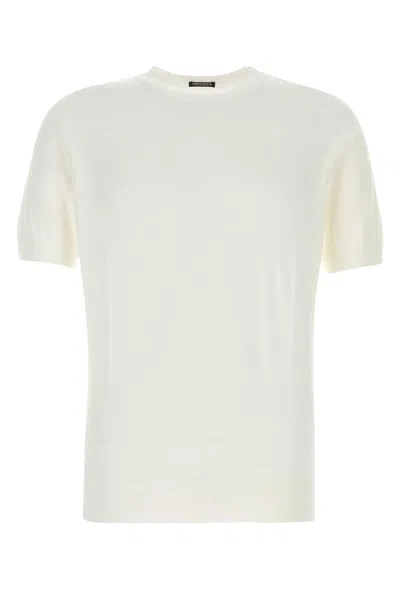 Zegna White Cotton Sweater