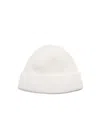 Zegna White Oasi Cashmere Beanie In White