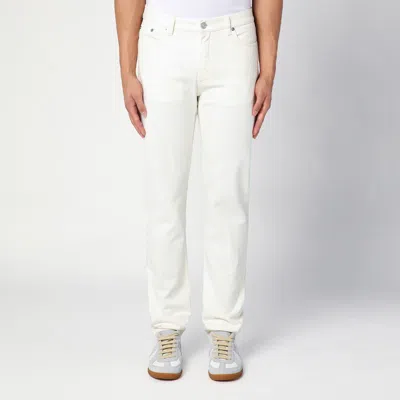 ZEGNA ZEGNA WHITE REGULAR JEANS