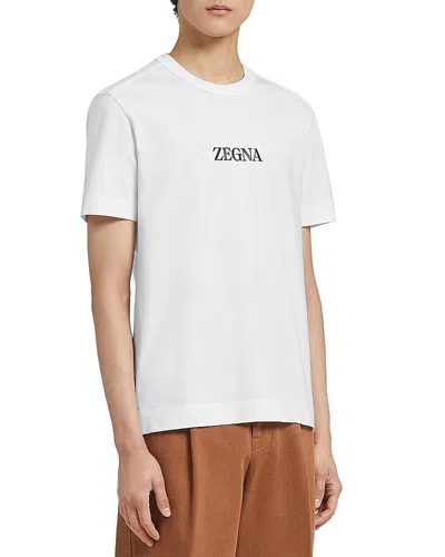 ZEGNA WHITE #USETHEEXISTING SHORT SLEEVE TEE