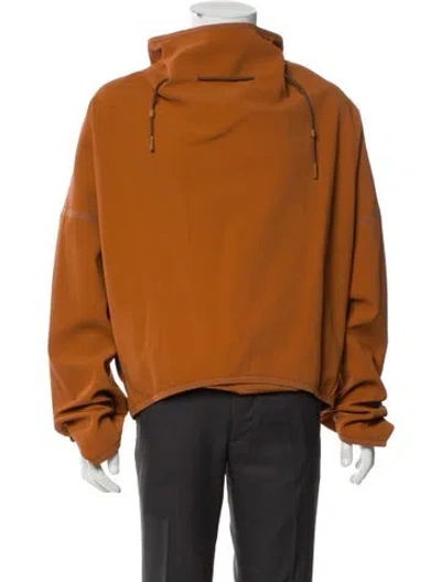Pre-owned Zegna Windbreaker In Brown