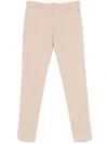 Zegna Belt-loop Casual Pants In Beige