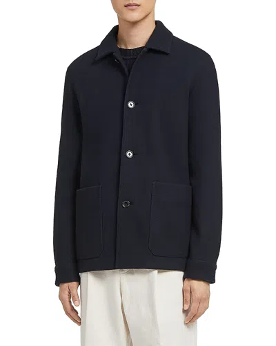 ZEGNA WOOL & CASHMERE CHORE JACKET