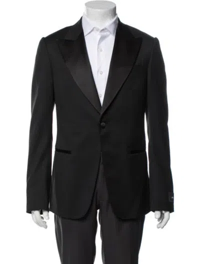 Pre-owned Zegna Wool Blazer W/ Tags In Black