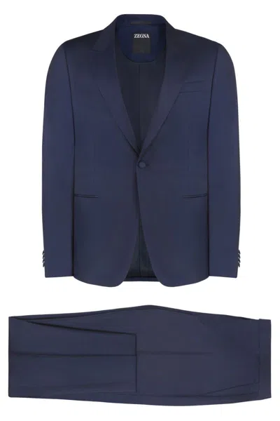 ZEGNA ZEGNA WOOL BLEND TWO-PIECE SUIT