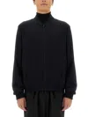 Zegna Wool Bomber. In Black