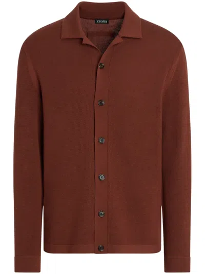 ZEGNA WOOL SHIRT