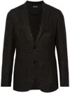 Zegna Houndstooth-pattern Blazer