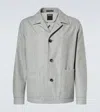 Zegna Wool Jacket In Grey