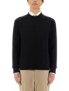 Zegna Cashmere And Silk Sweater In Black