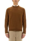 Zegna Wool And Cashmere Sweater In Blue