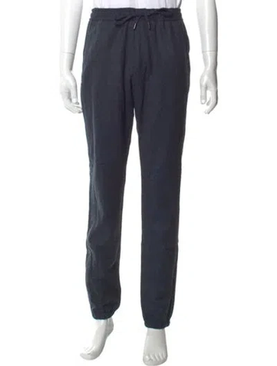 Pre-owned Zegna Wool Joggers In Blue