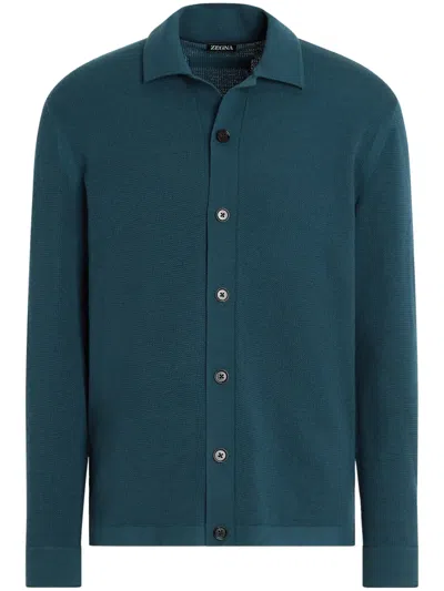 ZEGNA WOOL SHIRT