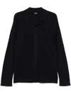 Zegna Wool Shirt In ブルー