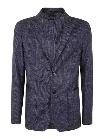 Zegna Chaqueta Casual - Azul In Blue