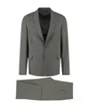 Zegna Wool Suit In Gray