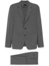 Zegna Wool Suit In Grey