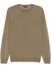 Zegna Wool Sweater In Green