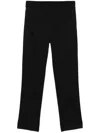 Zegna Wool Track Trousers In Black