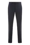 Zegna Men's Wool Tailored Trousers