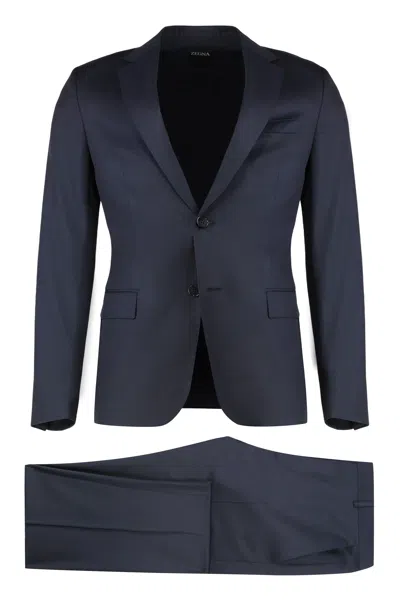 ZEGNA ZEGNA WOOL TWO-PIECES SUIT
