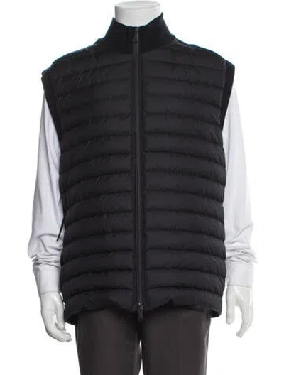 Pre-owned Zegna Wool Vest In Blue
