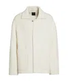 Zegna New Classic Comfort Jacket In White